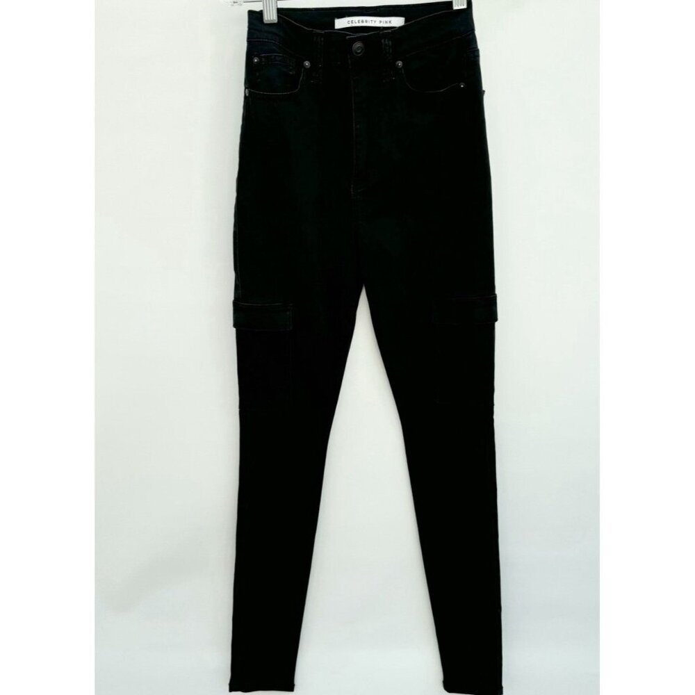 Women’s‎ Black Skinny Cargo Pants Size 0/24